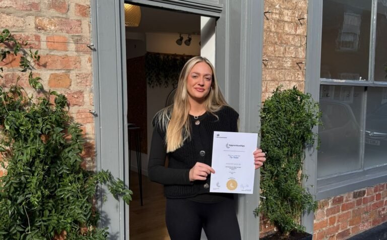 Tia Passes NVQ Level 3